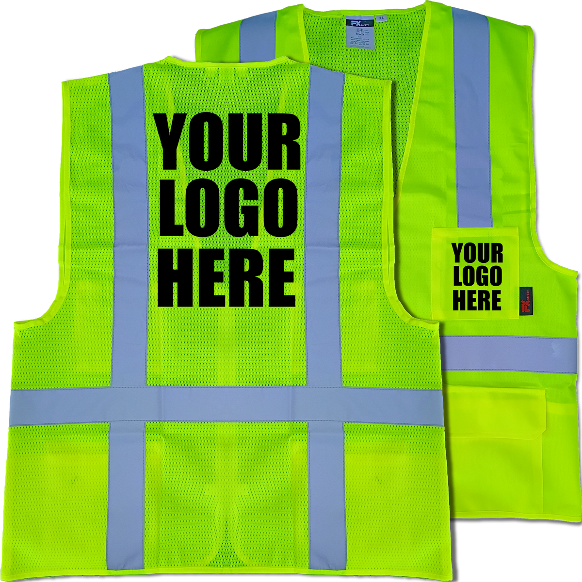 CUSTOMIZED VEST FX (minimum order 48 pcs)